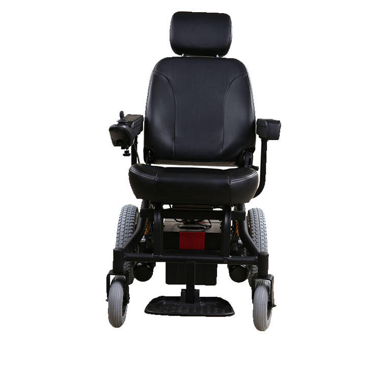 شقيق Medical Luxury Travel كرسي متحرك الثقيل 24V 320W كهربائي كرسي متحرك SW1102