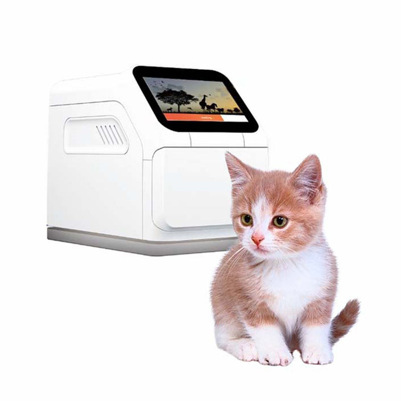 الطبيب البيطري محلل كيمياء السيارات السريرية التلقائي بالكامل في الكيمياء الحيوية POCT المحلل البيطري الجاف الحيوي الجاف الجاف