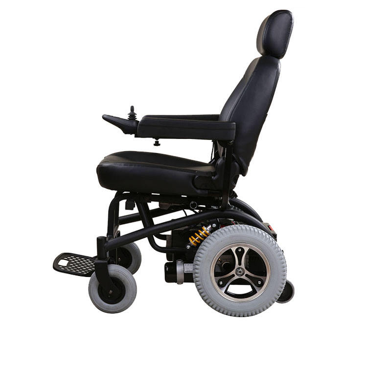 شقيق Medical Luxury Travel كرسي متحرك الثقيل 24V 320W كهربائي كرسي متحرك SW1102