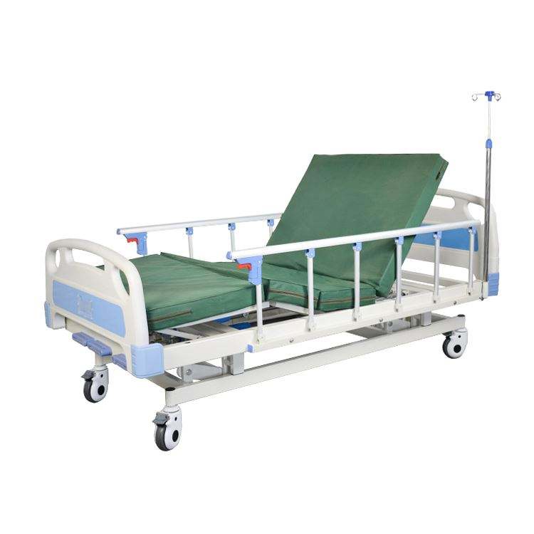 صنع في الصين 3 كرنك يدوي ICU المريض الطبي التمريض سرير المريض المستخدمة في المستشفيات والعيادة