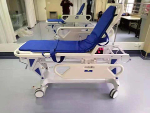 مستشفى الطوارئ الإسعافات الأولية ICU فاخر مركبة مسطحة مركبة نقل المريض سرير سرير نقالة الإسعاف لغرفة المريض