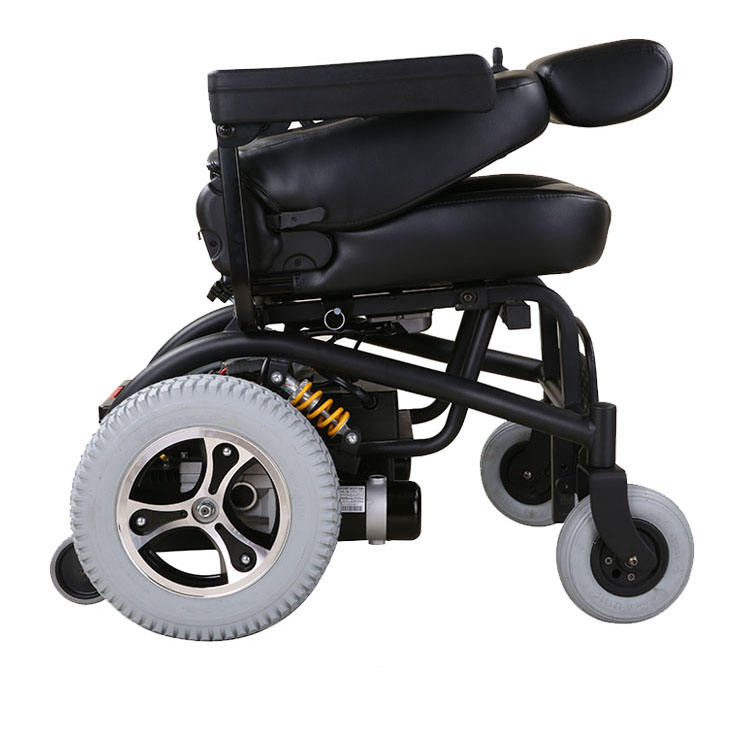 شقيق Medical Luxury Travel كرسي متحرك الثقيل 24V 320W كهربائي كرسي متحرك SW1102