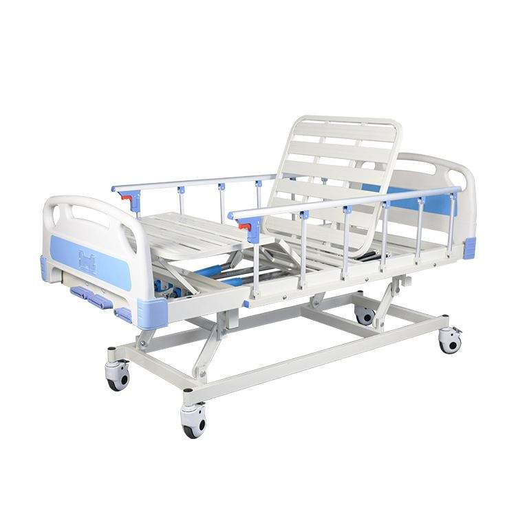 صنع في الصين 3 كرنك يدوي ICU المريض الطبي التمريض سرير المريض المستخدمة في المستشفيات والعيادة