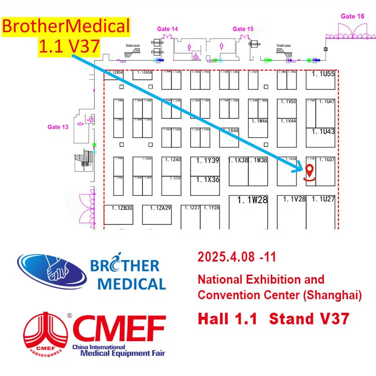 بدء العد التنازلي النهائي! انضم إلى Brother Medical في معرض المعدات الطبية الدولية الصينية التاسعة 91